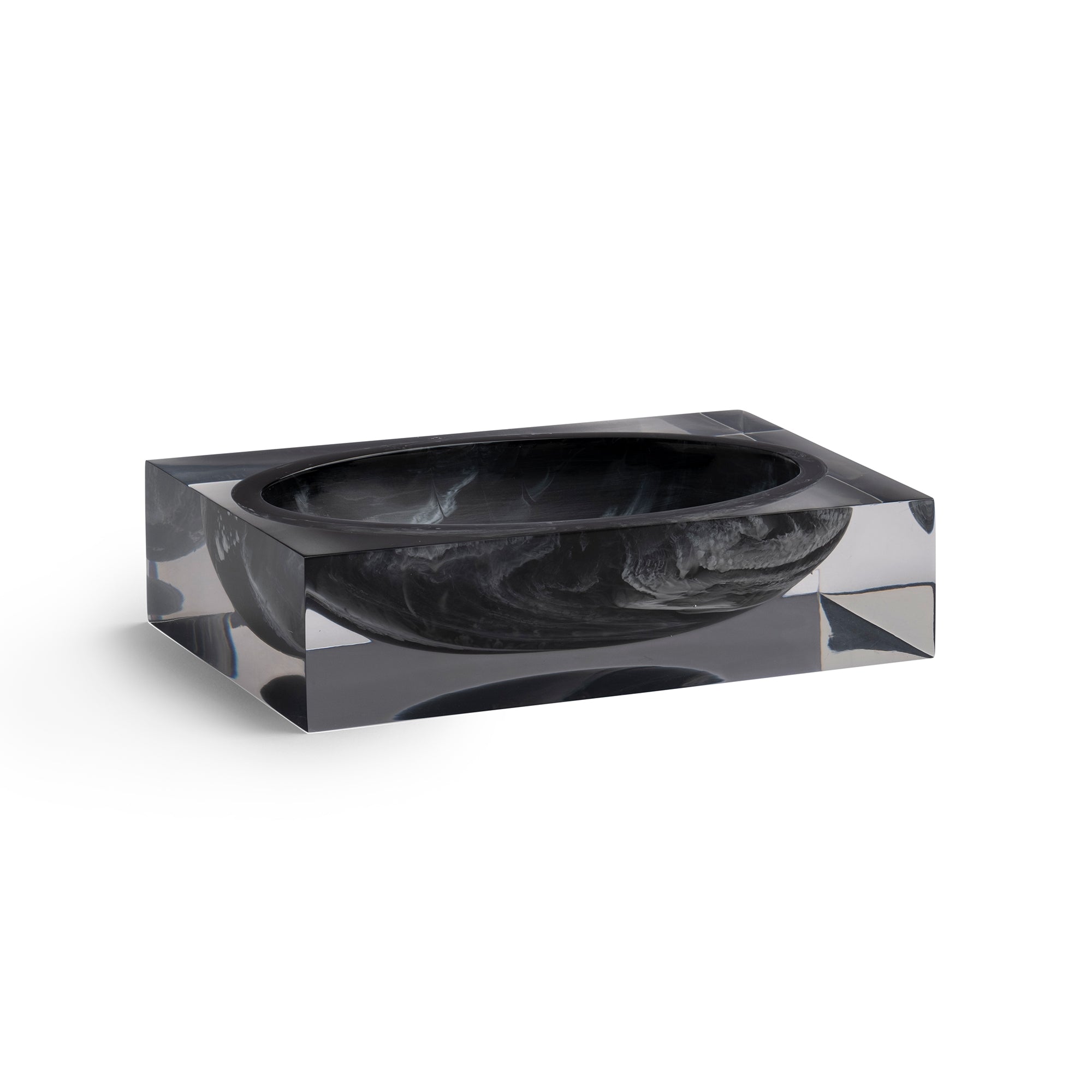 Black|Soap Dish